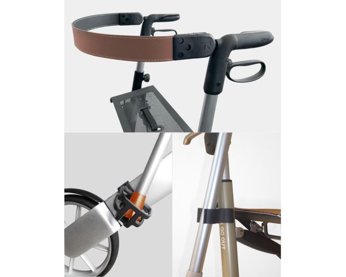 Rollator Let`s Go Out Komfort-Zubehörpaket