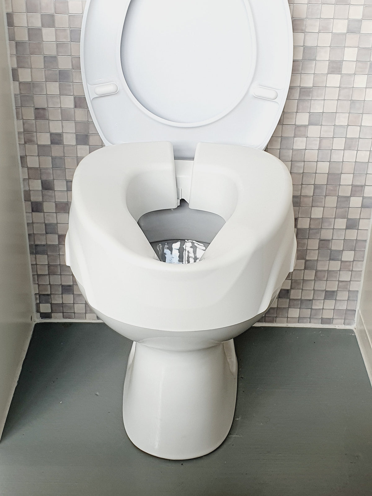 Réhausseur de siège de toilette &quot;ClipUp&quot; blanc