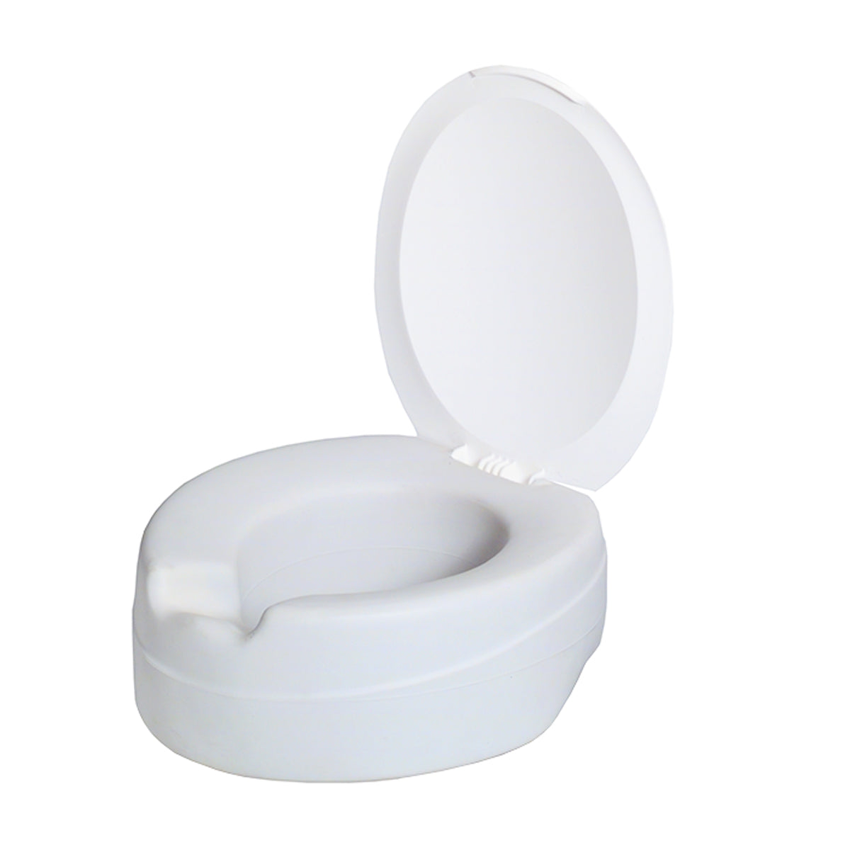 Toilet seat raiser Soft 11cm with lid