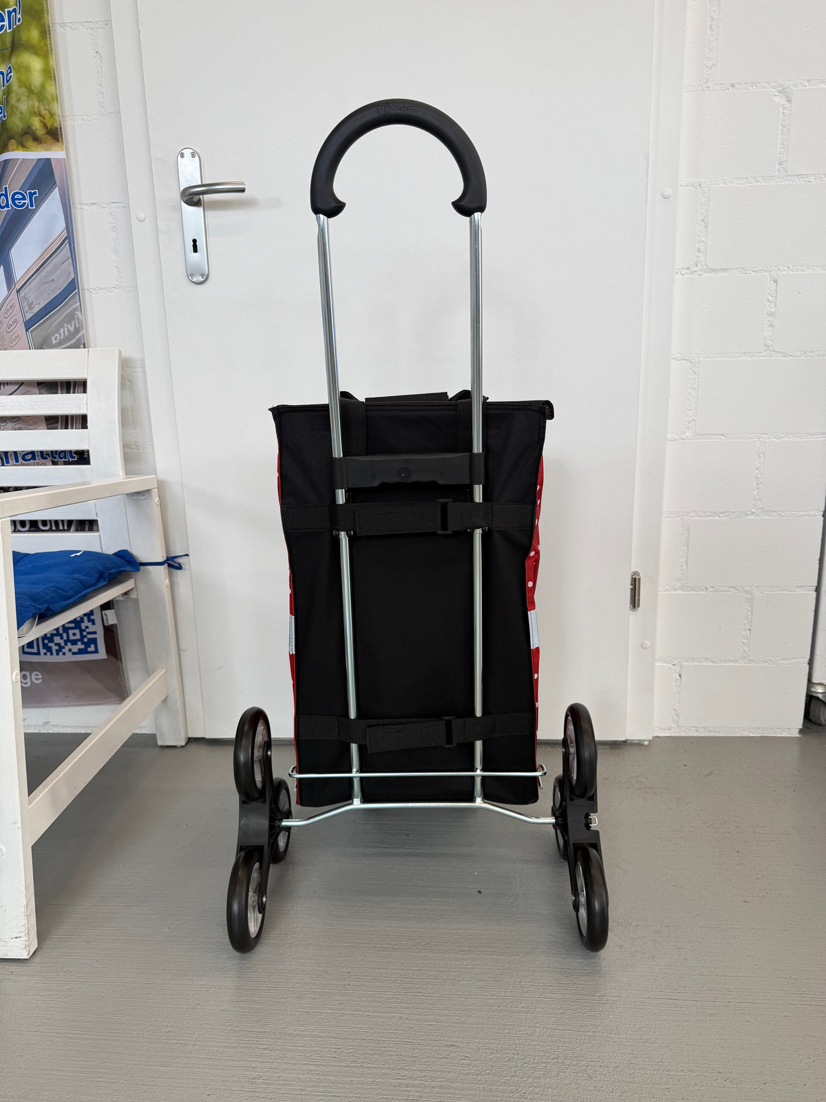 WE GO" Premium Merlot shopping trolley