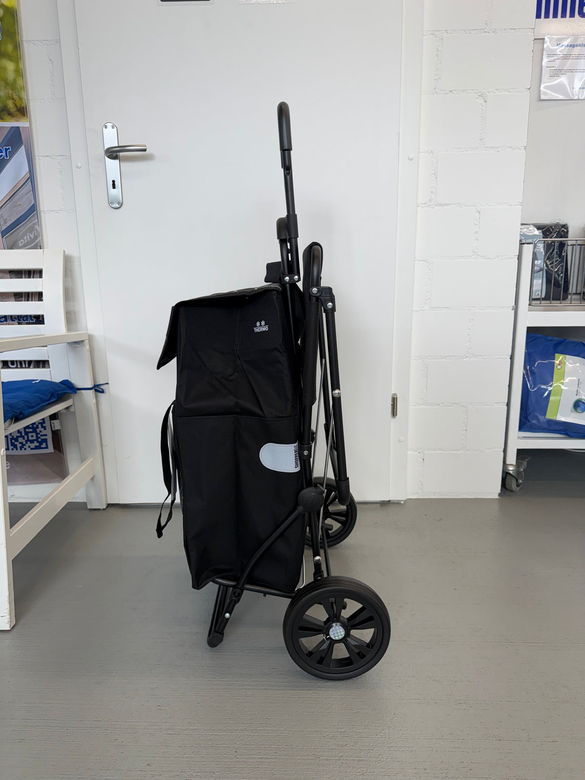 WE GO" Premium Merlot shopping trolley