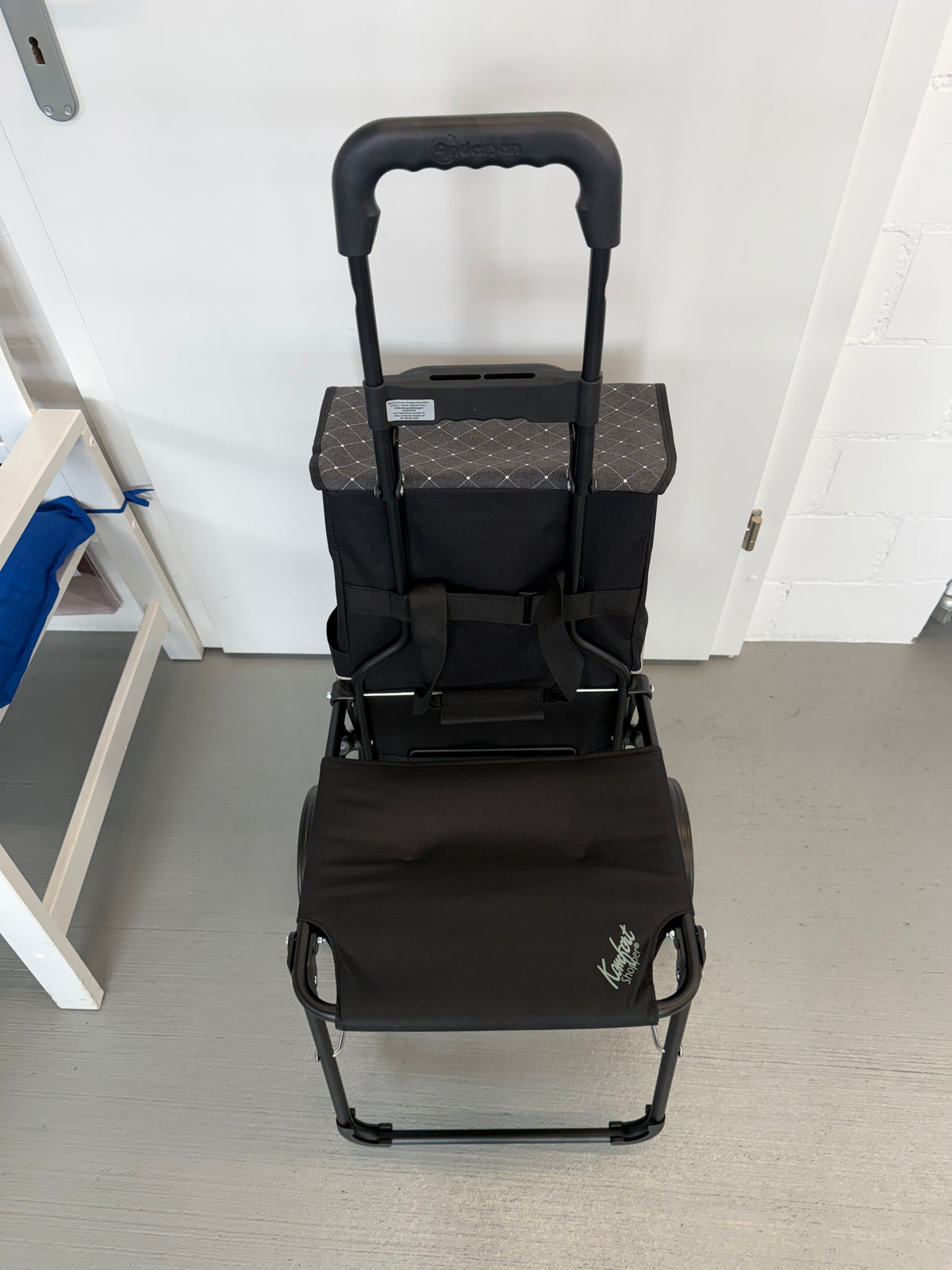 WE GO" Premium Merlot shopping trolley