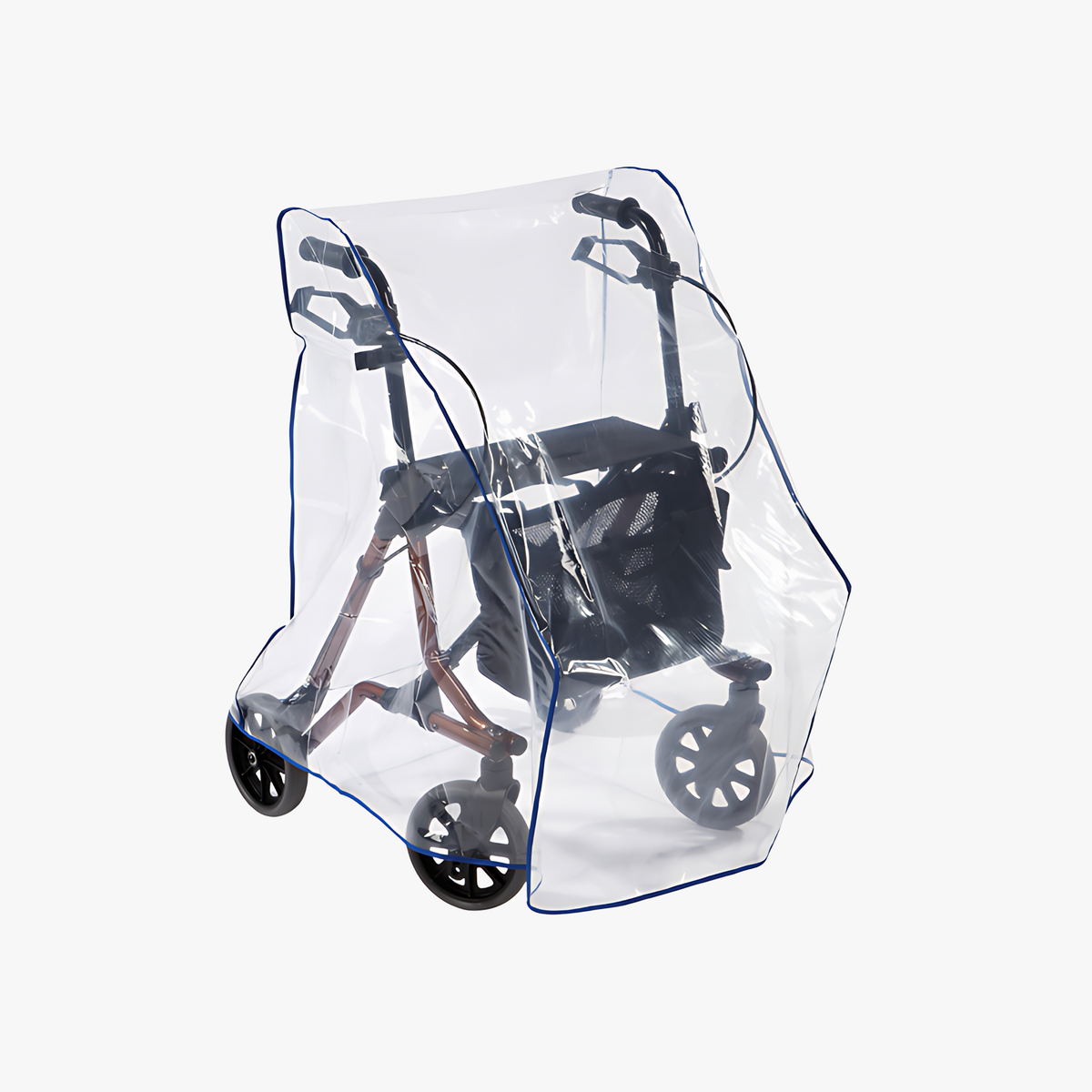 Rollator Schutzabdeckung, transparent